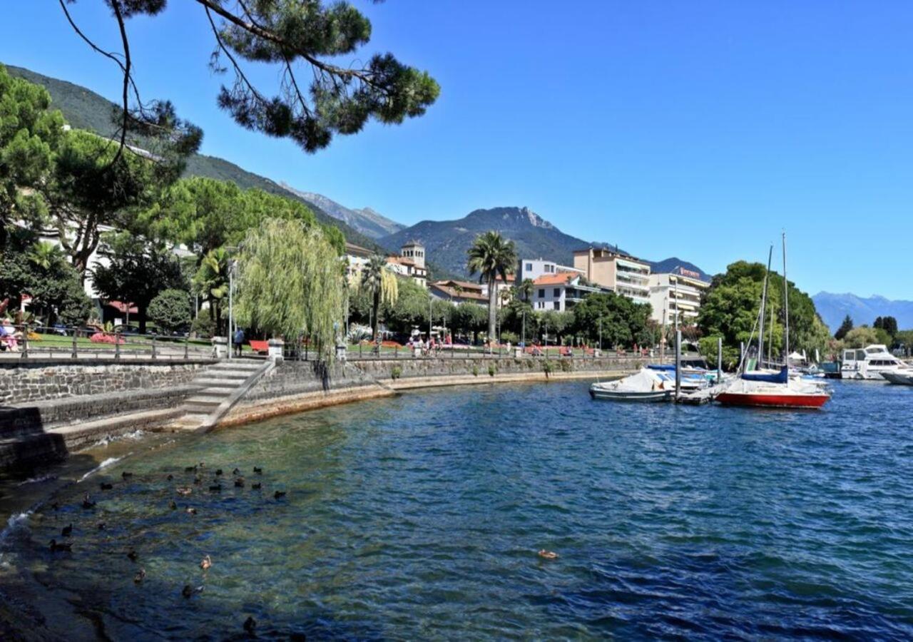 Linda Terrace By Quokka 360 - Modern One-Bedroom Flat With Sun Terrace Locarno Buitenkant foto