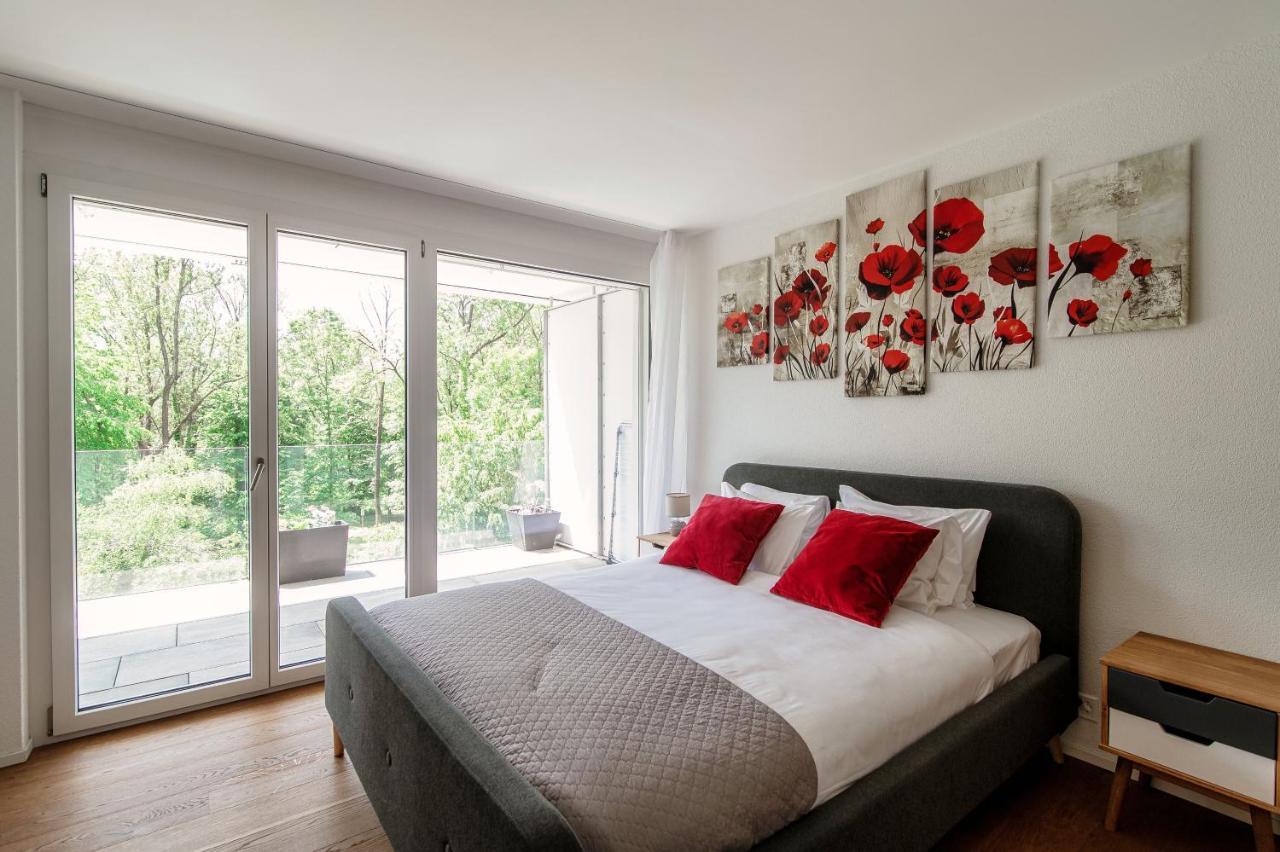 Linda Terrace By Quokka 360 - Modern One-Bedroom Flat With Sun Terrace Locarno Buitenkant foto