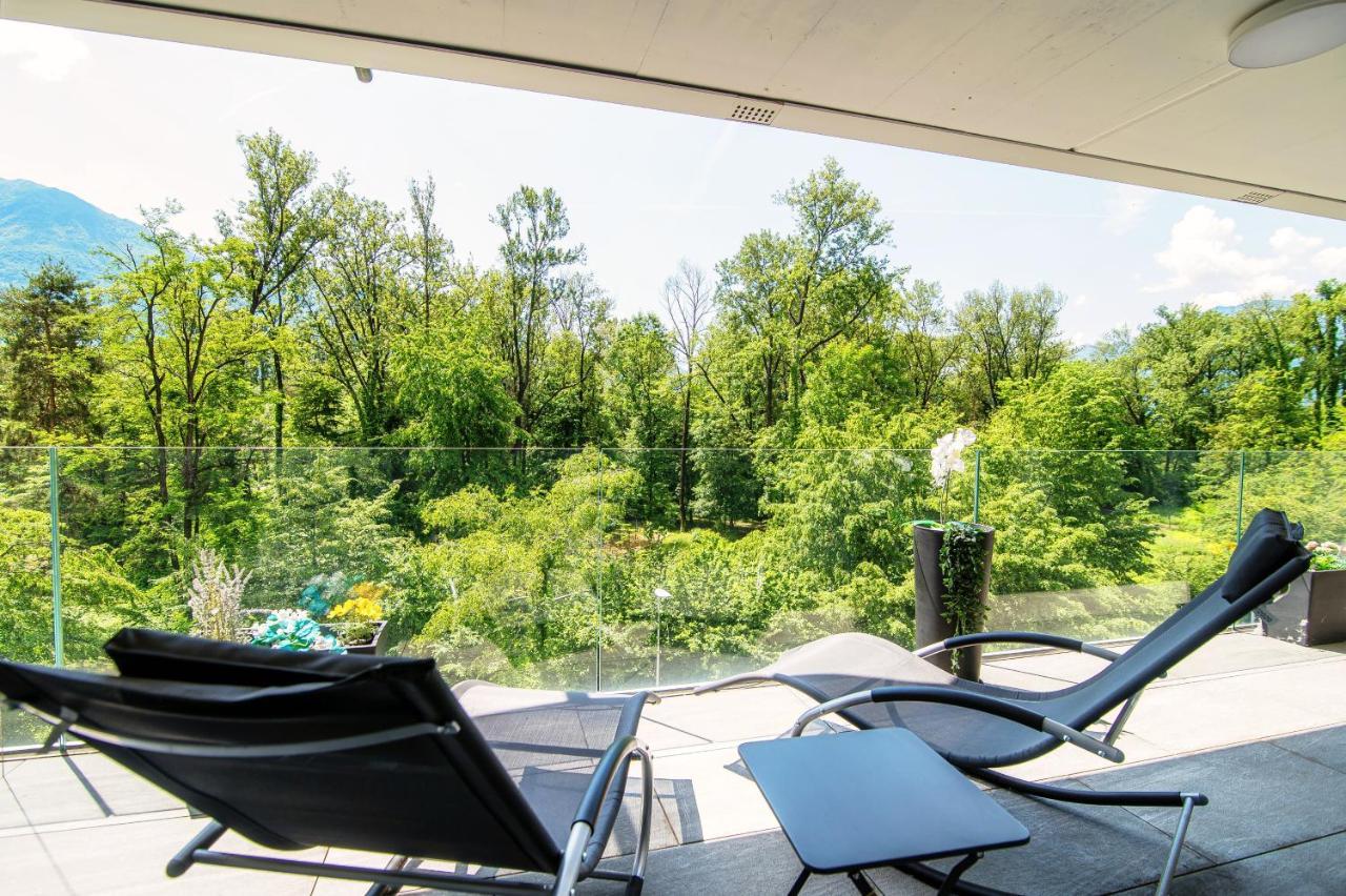 Linda Terrace By Quokka 360 - Modern One-Bedroom Flat With Sun Terrace Locarno Buitenkant foto