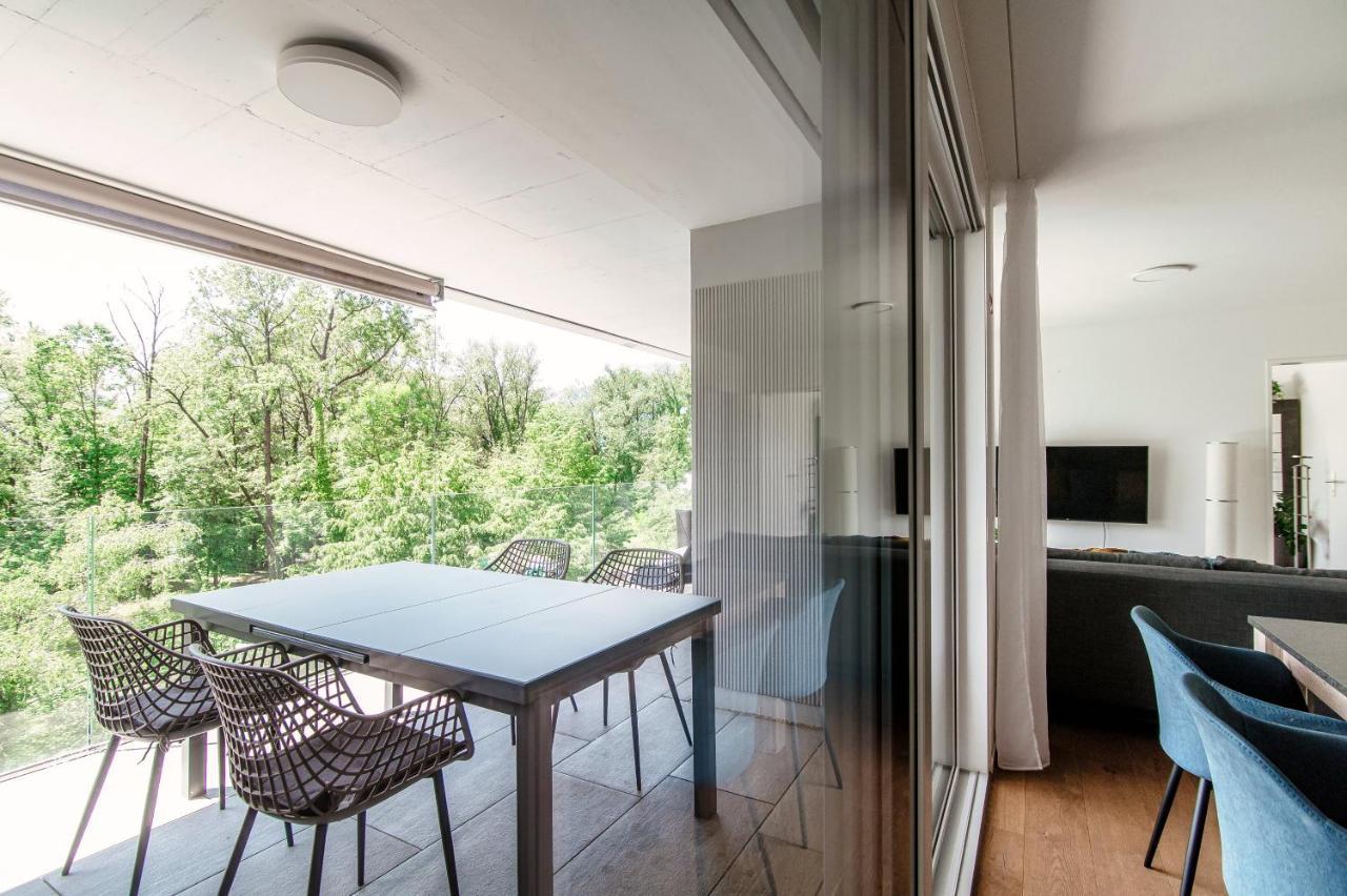 Linda Terrace By Quokka 360 - Modern One-Bedroom Flat With Sun Terrace Locarno Buitenkant foto